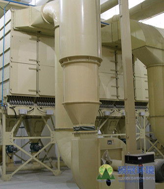 Large bag dust collector