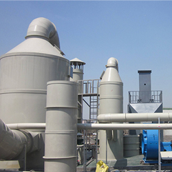 Waste gas spray treatment equipment